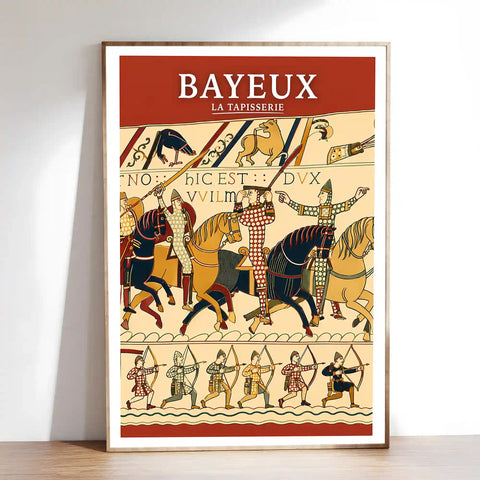 Affiche - Bayeux - La Tapisserie