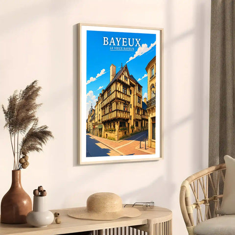 Affiche - Bayeux - Le Vieux Bayeux