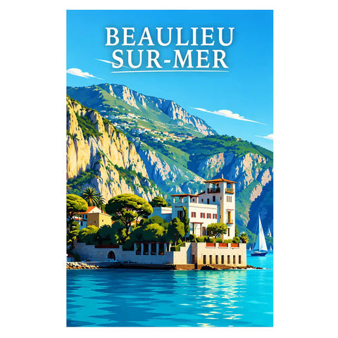 Affiche - Beaulieu-sur-Mer