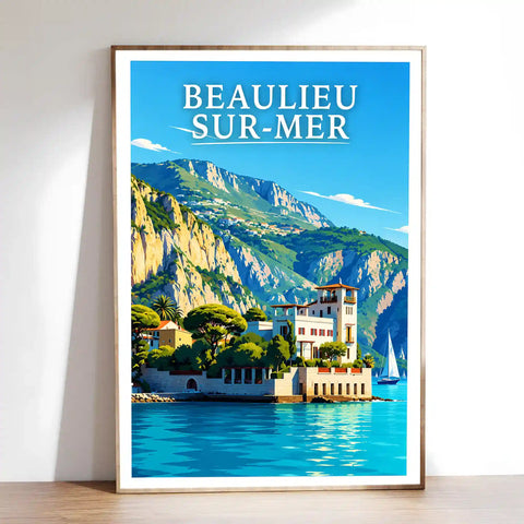 Affiche - Beaulieu-sur-Mer