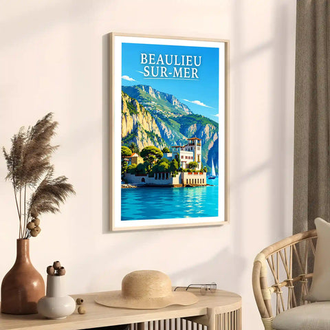 Affiche - Beaulieu-sur-Mer