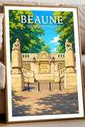 Affiche Beaune Bastion Saint-Martin