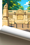 Affiche Beaune Bastion Saint-Martin