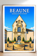 Affiche Beaune Chapelle Saint-Étienne