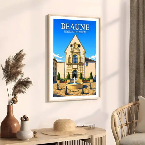 Affiche Beaune Chapelle Saint-Étienne