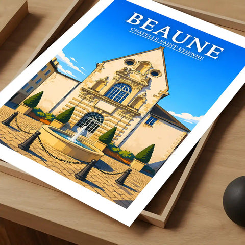 Affiche Beaune Chapelle Saint-Étienne