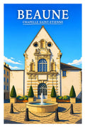 Affiche Beaune Chapelle Saint-Étienne