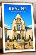 Affiche Beaune Chapelle Saint-Étienne
