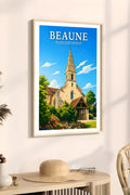 Affiche Beaune Église Saint-Nicolas