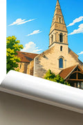 Affiche Beaune Église Saint-Nicolas