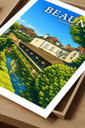 Affiche Beaune Le Lavoir