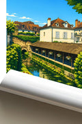 Affiche Beaune Le Lavoir