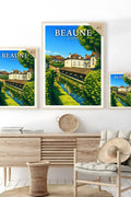 Affiche Beaune Le Lavoir
