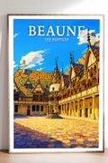 Affiche Beaune Les Hospices