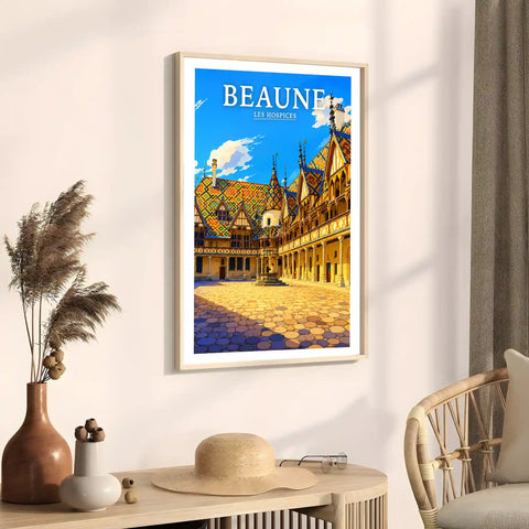 Affiche Beaune Les Hospices