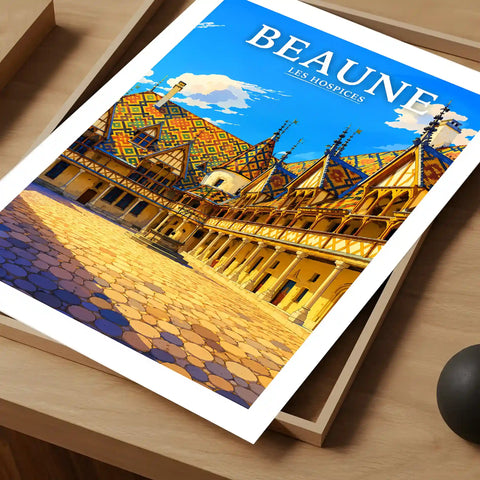 Affiche Beaune Les Hospices