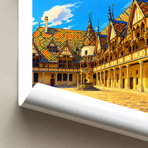 Affiche Beaune Les Hospices