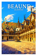 Affiche Beaune Les Hospices