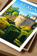 Affiche Beaune Les Remparts