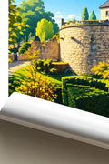Affiche Beaune Les Remparts