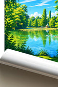 Affiche Beaune Parc de la Bouzaize