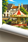 Affiche Beaune Place Carnot