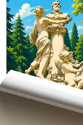 Affiche Beaune Statue de Pierre Joigneaux