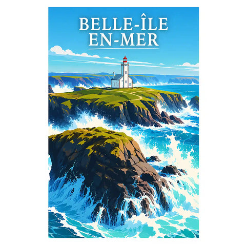 Affiche - Belle-île-en-Mer