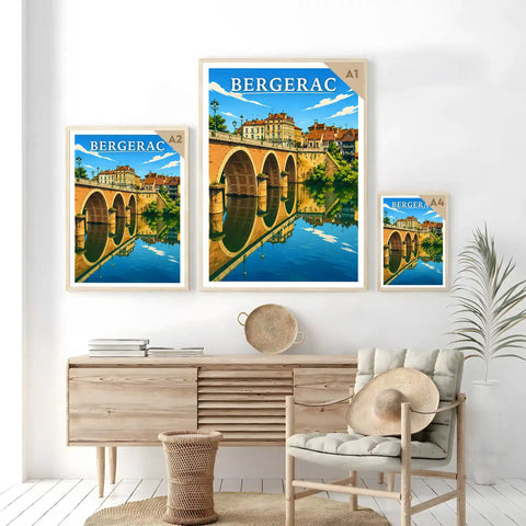 Affiche - Bergerac