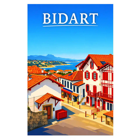 Affiche - Bidart