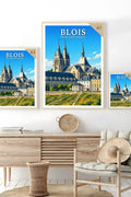 Affiche - Blois - Église Saint-Nicolas - affiche blois