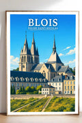 Affiche - Blois - Église Saint-Nicolas - affiche blois