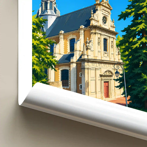 Affiche - Blois - Église Saint-Vincent-de-Paul - affiche blois
