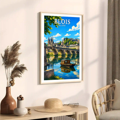 Affiche - Blois - La Loire