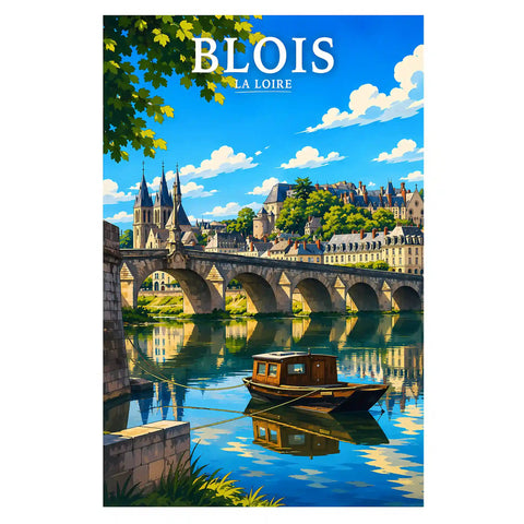 Affiche - Blois - La Loire