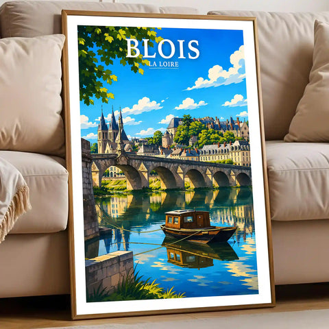 Affiche - Blois - La Loire
