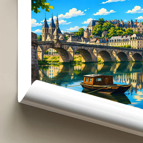Affiche - Blois - La Loire