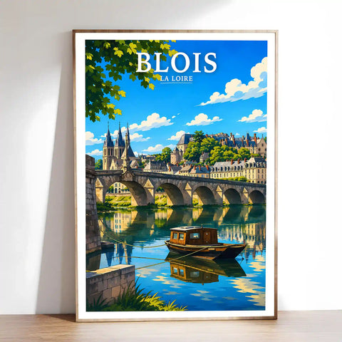Affiche - Blois - La Loire