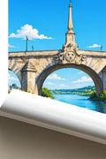 Affiche - Blois - Pont Jacques Gabriel - affiche blois