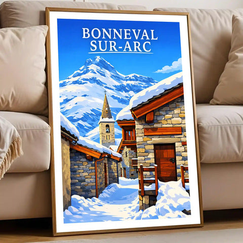 Affiche - Bonneval-sur-Arc