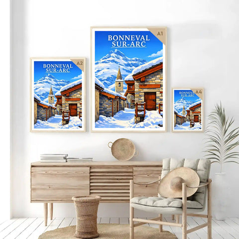 Affiche - Bonneval-sur-Arc
