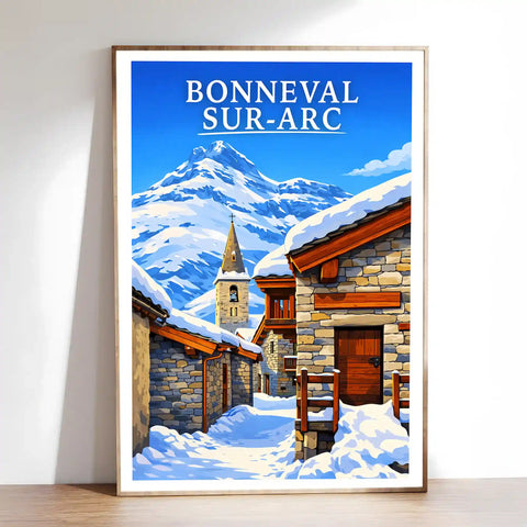 Affiche - Bonneval-sur-Arc