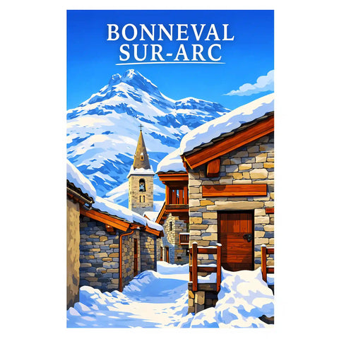 Affiche - Bonneval-sur-Arc