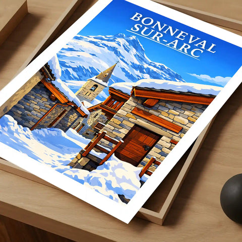 Affiche - Bonneval-sur-Arc