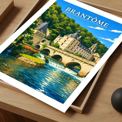 Affiche - Brantôme