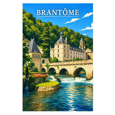 Affiche - Brantôme
