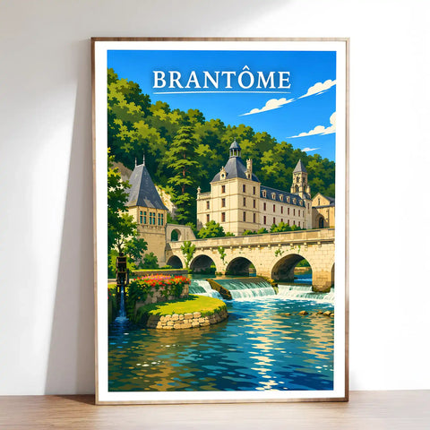 Affiche - Brantôme
