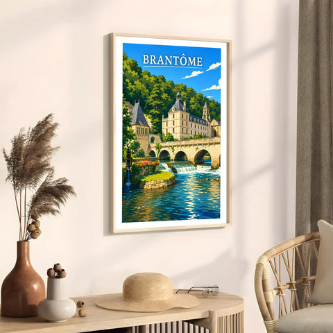 Affiche - Brantôme