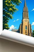 Affiche Brest Église Saint-Laurent