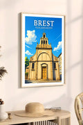 Affiche Brest Église Saint-Sauveur